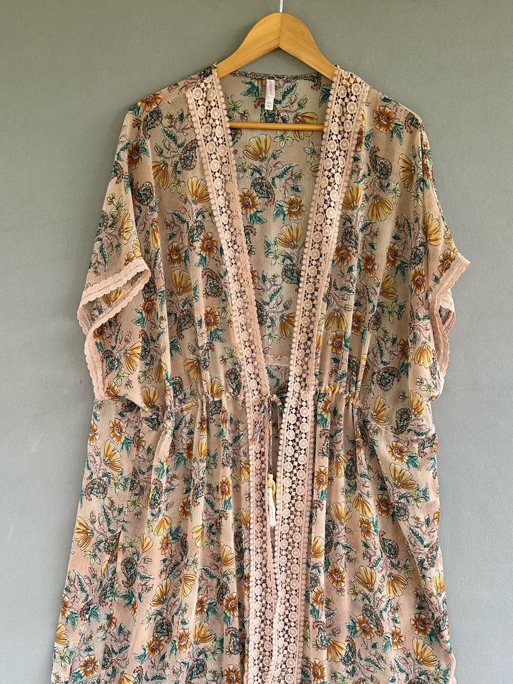 ๐5 for $45๐ Xhilaration open top kimono size M/L - Picture 4 of 7